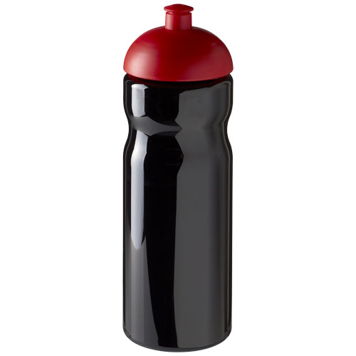 Bidon 650ml promotionnel H2O Active® noir / Rouge